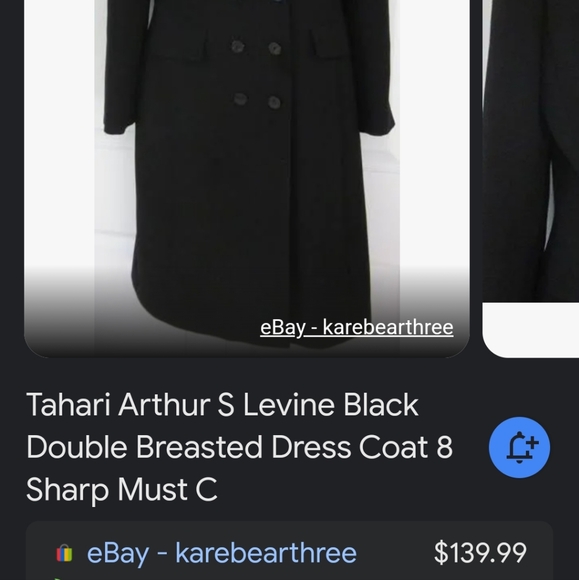 Tahari Arthur S. Levin women's dress coat. - Picture 6 of 8